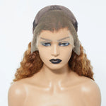 Load image into Gallery viewer, Pre-Plucked 13x4&quot; Lace Front Water Wavy Highlight Wig Free Part 150% Density-100% Human Hair
