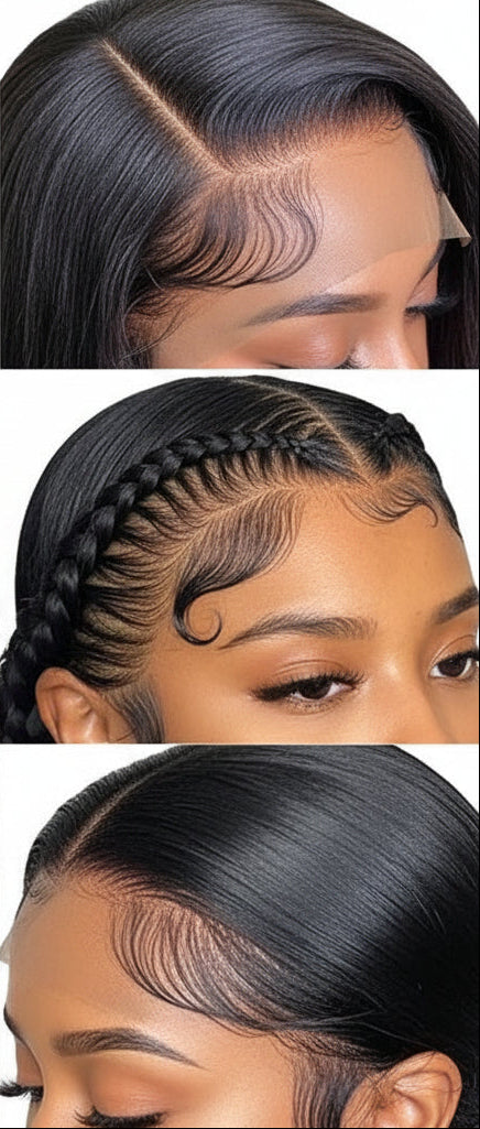 200% Density 13x4 Full Frontal HD Lace Wig Straight | 100% Human Hair