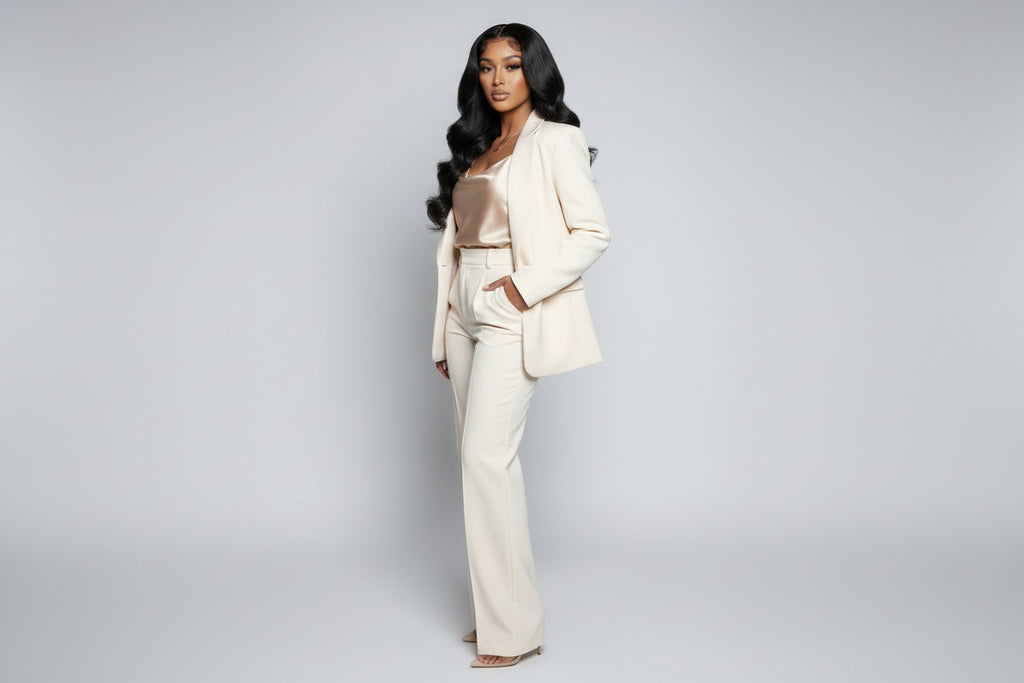 200% Density 13x4 Full Frontal Lace Wig Body Wave, 100% Human Hair, 200% Density