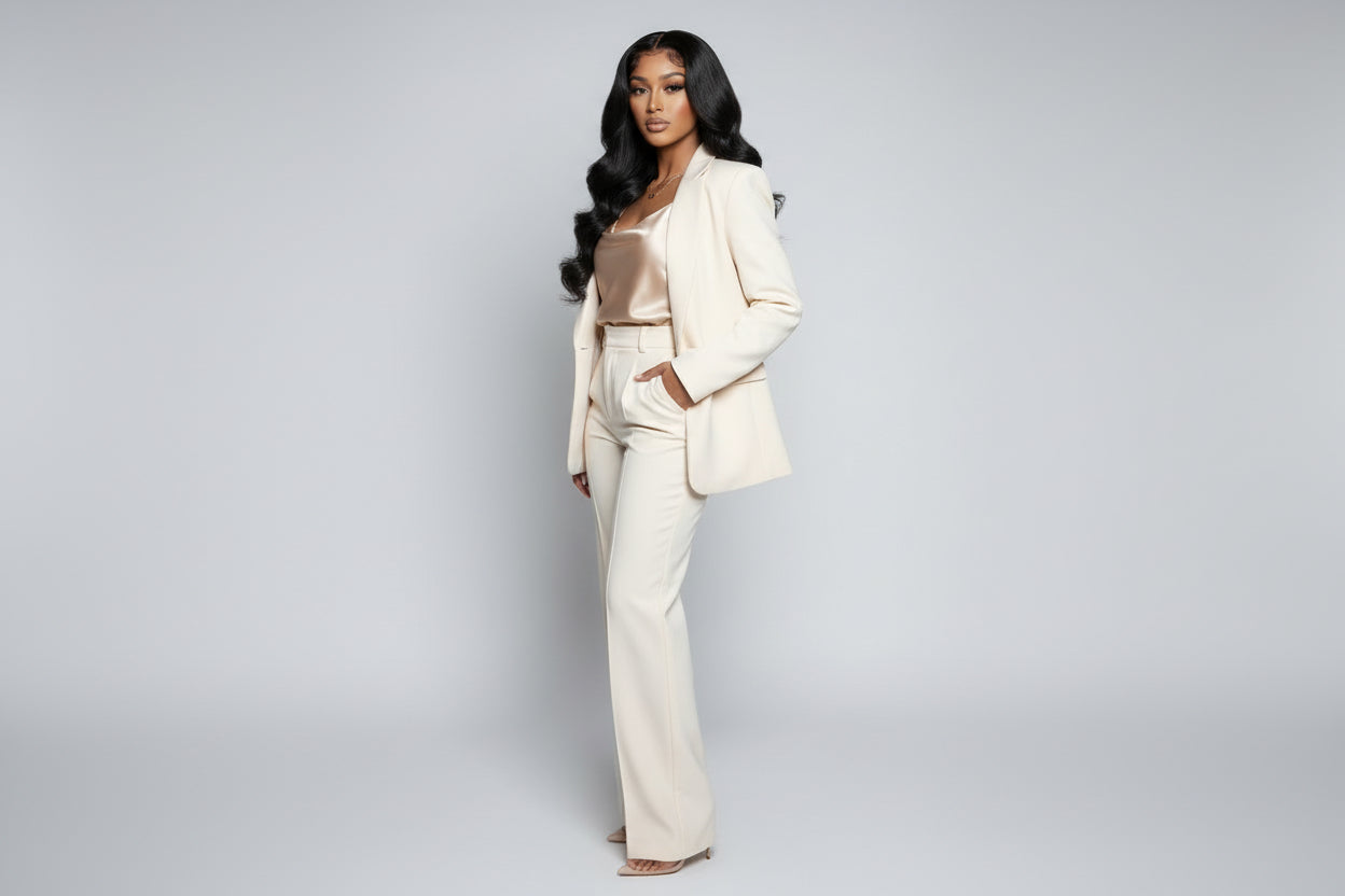 200% Density 13x4 Full Frontal Lace Wig Body Wave, 100% Human Hair, 200% Density