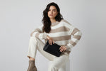 Load image into Gallery viewer, Striped Knit Pullover Sweater
