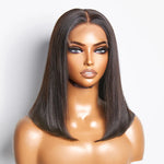 Load image into Gallery viewer, 5x5 Glueless Lace Closure Bob Wig 150% Density Straight
