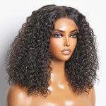 Load image into Gallery viewer, 5x5 Glueless Lace Closure Bob Wig 150% Density Water Wave
