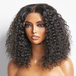 Load image into Gallery viewer, 5x5 Glueless Lace Closure Bob Wig 150% Density Water Wave
