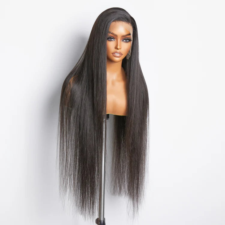 200% Density 13x4 Full Frontal HD Lace Wig Straight | 100% Human Hair