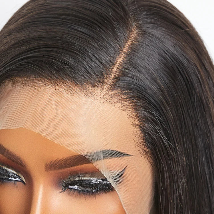 200% Density 13x4 Full Frontal HD Lace Wig Straight | 100% Human Hair