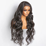 Load image into Gallery viewer, 200% Density 13x4 Full Frontal Lace Wig Body Wave, 100% Human Hair, 200% Density
