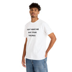 Load image into Gallery viewer, Don&#39;t Make Me Hurt Your Feelings Unisex Heavy Cotton Tee
