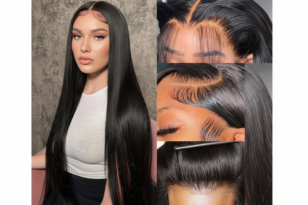 200% Density 13x4 Full Frontal HD Lace Wig Straight | 100% Human Hair