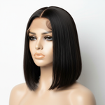 Load image into Gallery viewer, 5x5 Glueless Lace Closure Bob Wig 150% Density Straight
