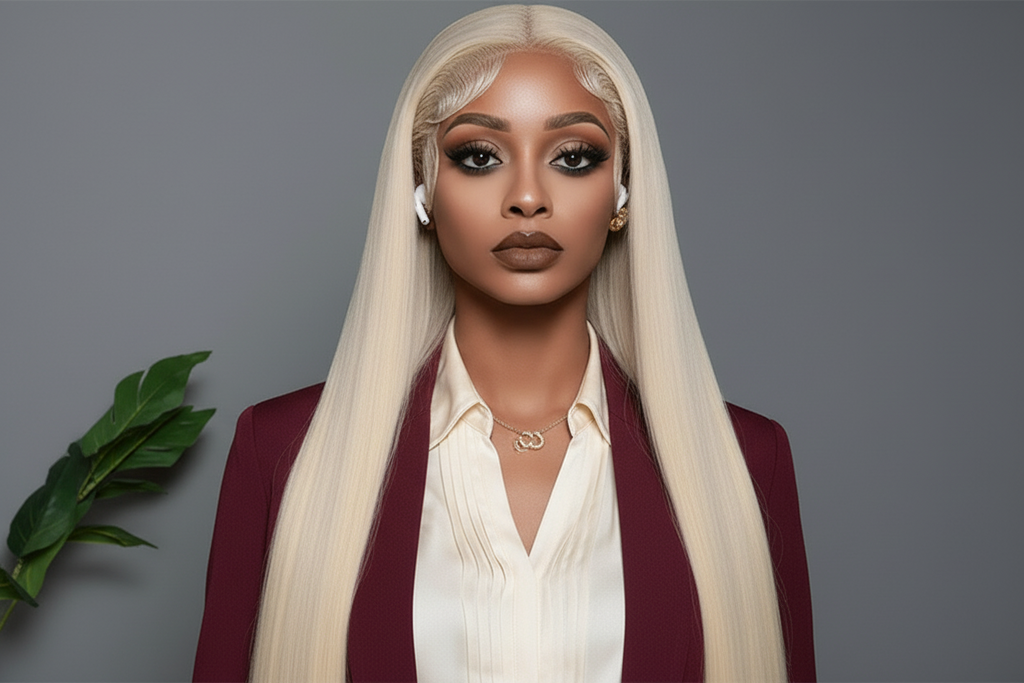 13x6 613 Straight HD Lace Front Wig 180% Density– Sleek, Natural, and Undetectable