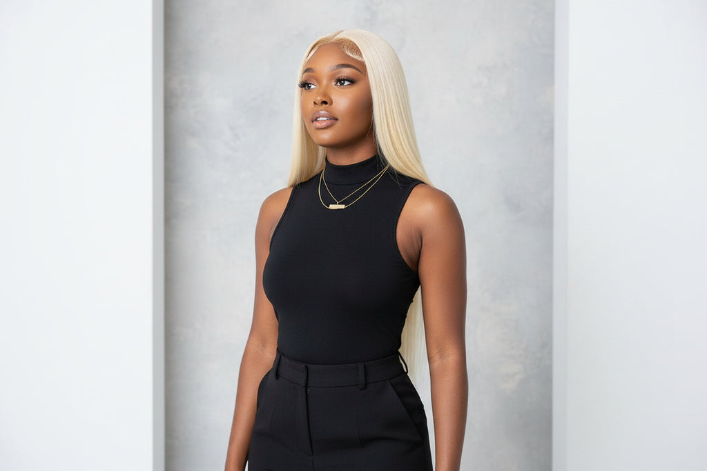 13x6 613 Straight HD Lace Front Wig 180% Density– Sleek, Natural, and Undetectable