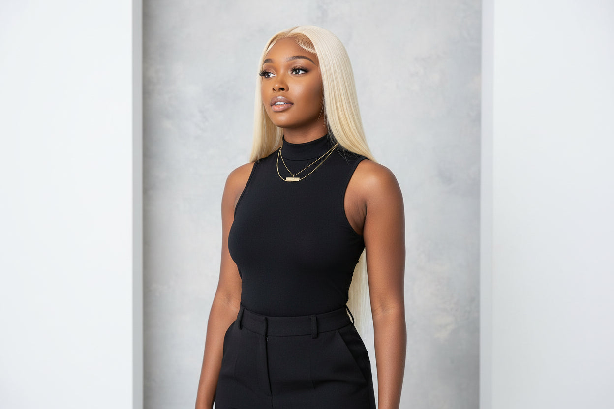 13x6 613 Straight HD Lace Front Wig 180% Density– Sleek, Natural, and Undetectable