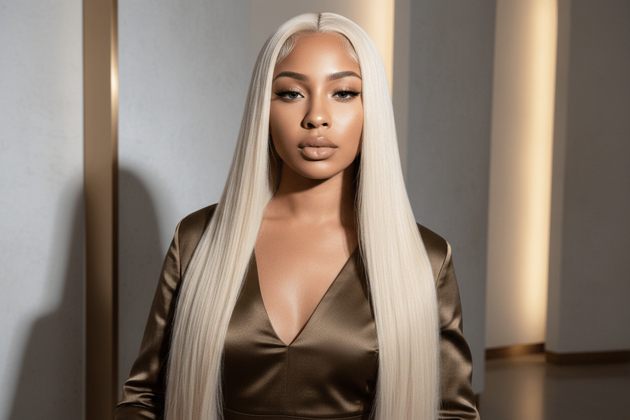 13x6 613 Straight HD Lace Front Wig 180% Density– Sleek, Natural, and Undetectable