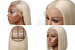 Load image into Gallery viewer, 613 Blonde Body Wave Human Hair Wig | 13x6 HD Transparent Lace Frontal Wig |180% Density | 100% Human Hair

