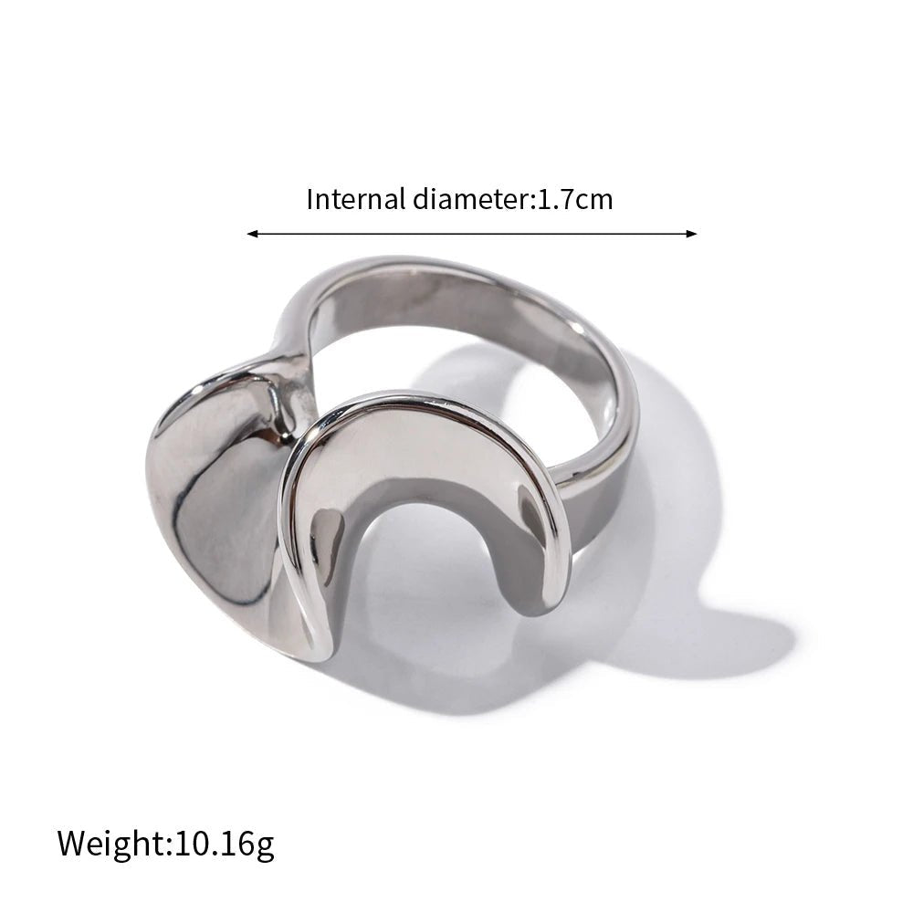 Double Arch Sculptural Ring - The PM Edit