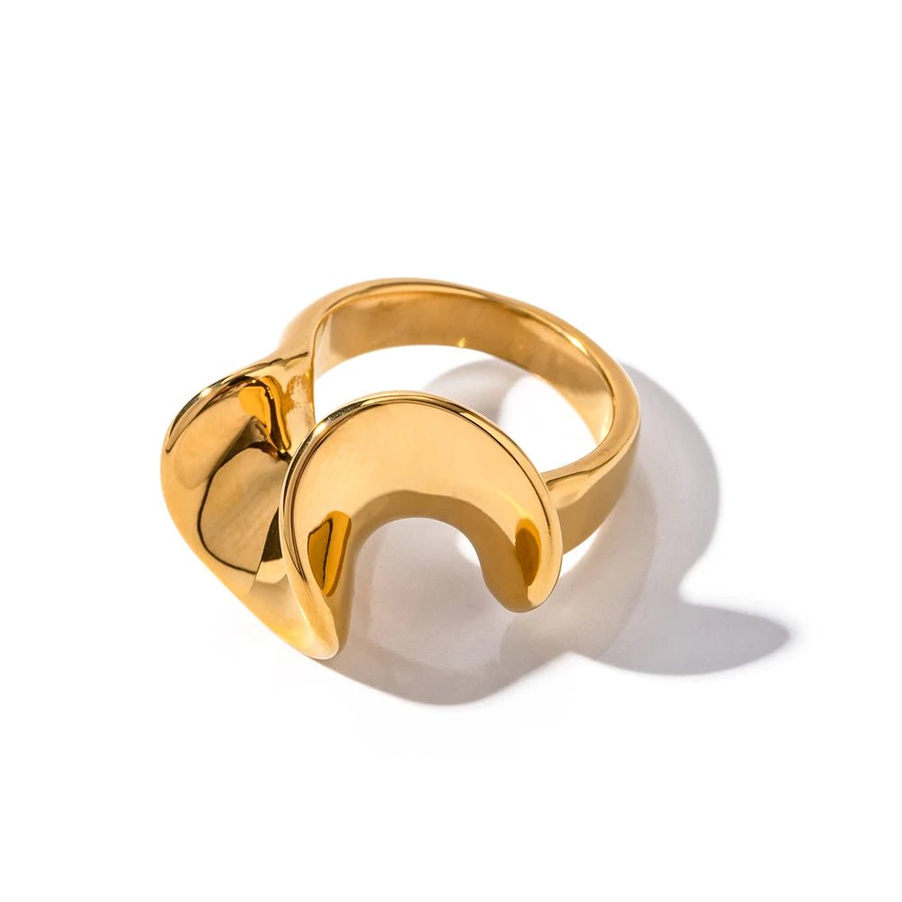 Double Arch Sculptural Ring - The PM Edit