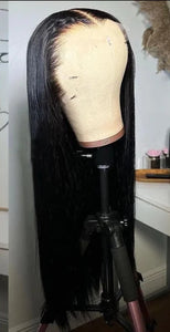 Straight Invisible HD Lace Front Wig. HD Melt Lace.