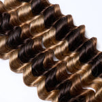 Load image into Gallery viewer, 20inch Deep Wave Bulk Hair For Braiding #P4/27 Color/Boho Braids
