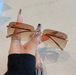 Load image into Gallery viewer, Luxury Rimless Glasses – Rectangle, Unisex
