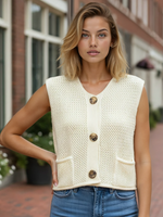 Load image into Gallery viewer, Knit Sweater Vest
