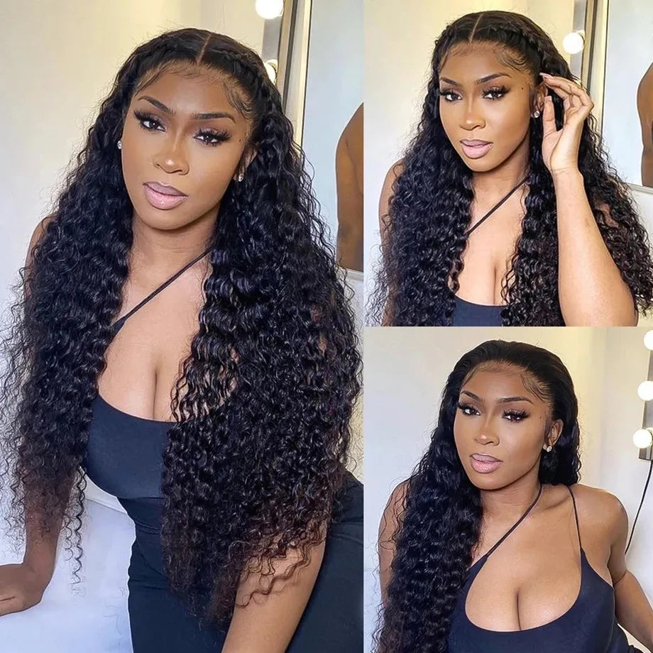 Deep Wave Frontal Wig