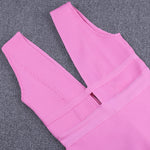 Load image into Gallery viewer, Pink Bandage Dress
