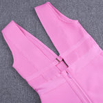 Load image into Gallery viewer, Pink Bandage Dress
