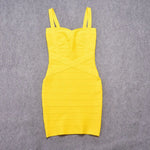 Load image into Gallery viewer, Mini Bodycon Bandage Dress – Curve-Hugging Fit with Luxe Stretch | Night Out Essential

