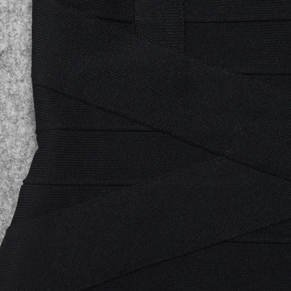 Mini Bodycon Bandage Dress – Curve-Hugging Fit with Luxe Stretch | Night Out Essential