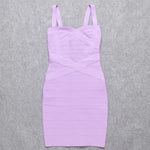 Load image into Gallery viewer, Mini Bodycon Bandage Dress – Curve-Hugging Fit with Luxe Stretch | Night Out Essential
