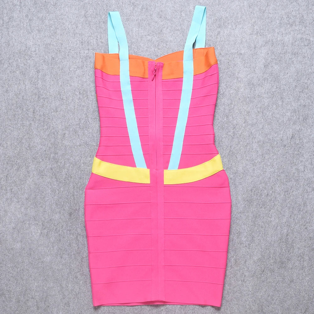 Mini Bodycon Bandage Dress – Curve-Hugging Fit with Luxe Stretch | Night Out Essential