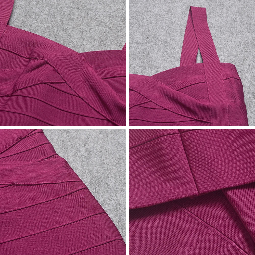 Mini Bodycon Bandage Dress – Curve-Hugging Fit with Luxe Stretch | Night Out Essential