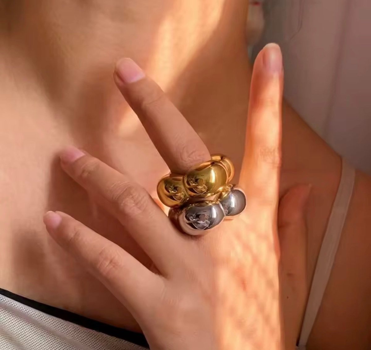 Bubble Flower Ring - The PM Edit