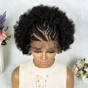 Braided 13x6 Lace Front Wig With Baby Hair