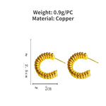 Load image into Gallery viewer, Minimalist Needle Hoops – Bold. Clean. Elevated.
