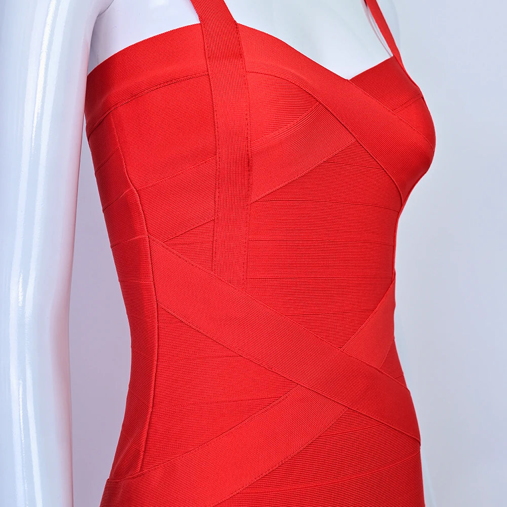 Mini Bodycon Bandage Dress – Curve-Hugging Fit with Luxe Stretch | Night Out Essential