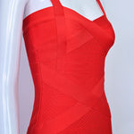 Load image into Gallery viewer, Mini Bodycon Bandage Dress – Curve-Hugging Fit with Luxe Stretch | Night Out Essential
