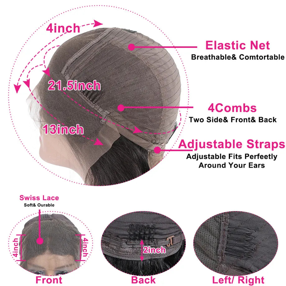 Deep Wave Frontal Wig