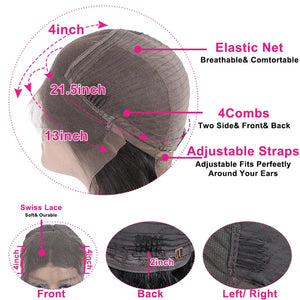 Deep Wave Frontal Wig