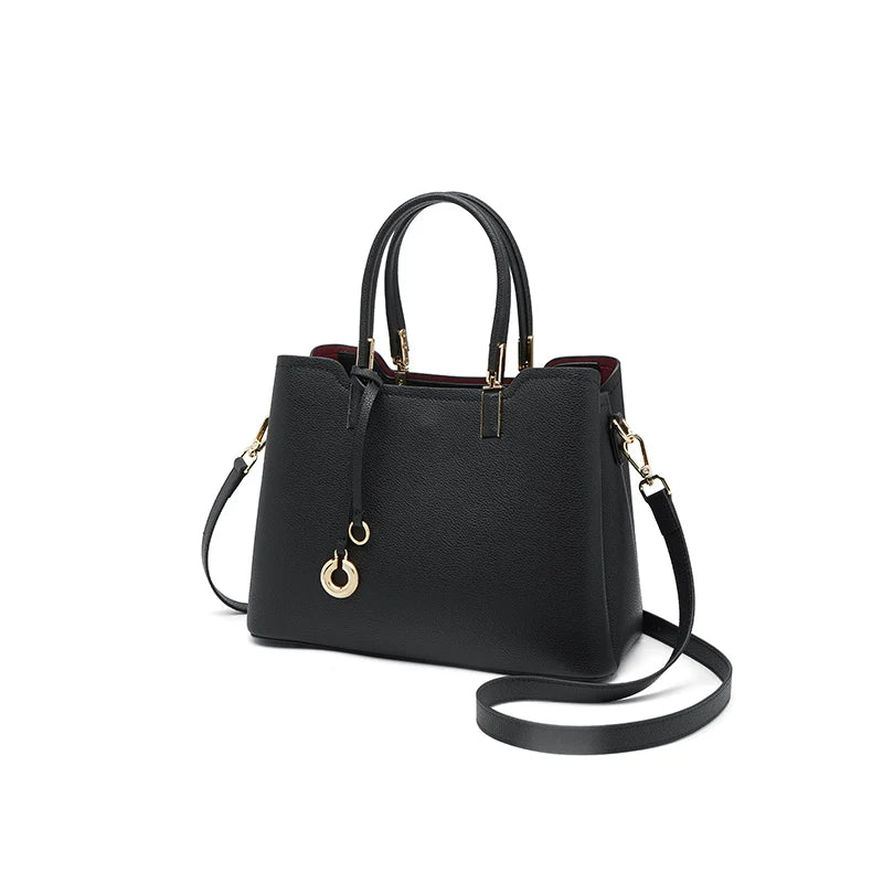 Handmade Genuine Cow Leather Saddle Crossbody Bag | Premium Everyday Bag