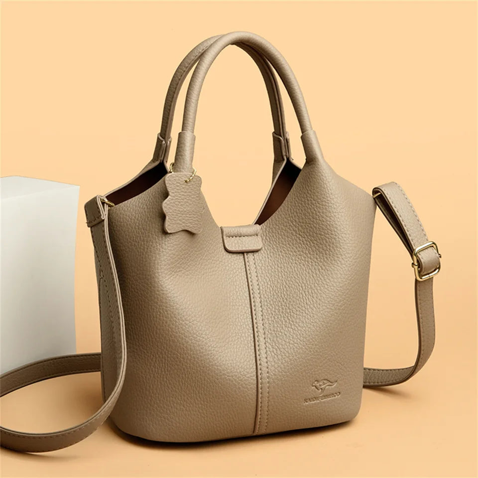 Soft Leather Luxury Handbag – Everyday Elegance with Premium Texture