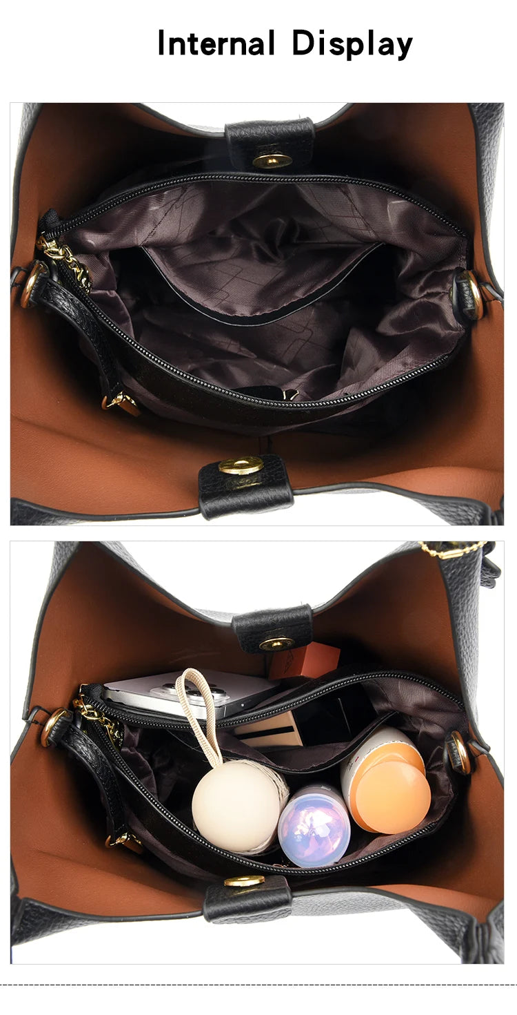 Soft Leather Luxury Handbag – Everyday Elegance with Premium Texture