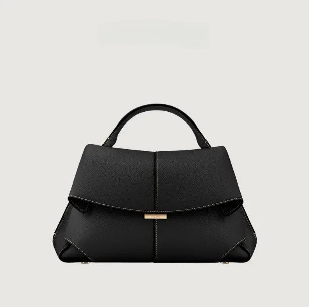 Structured Leather Handbag – Sleek. Chic. Made to Move.