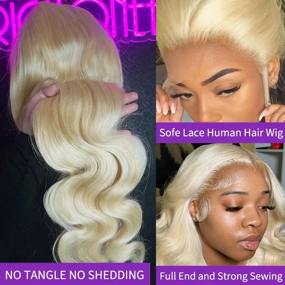 613 Honey Blonde Body Wave Wig