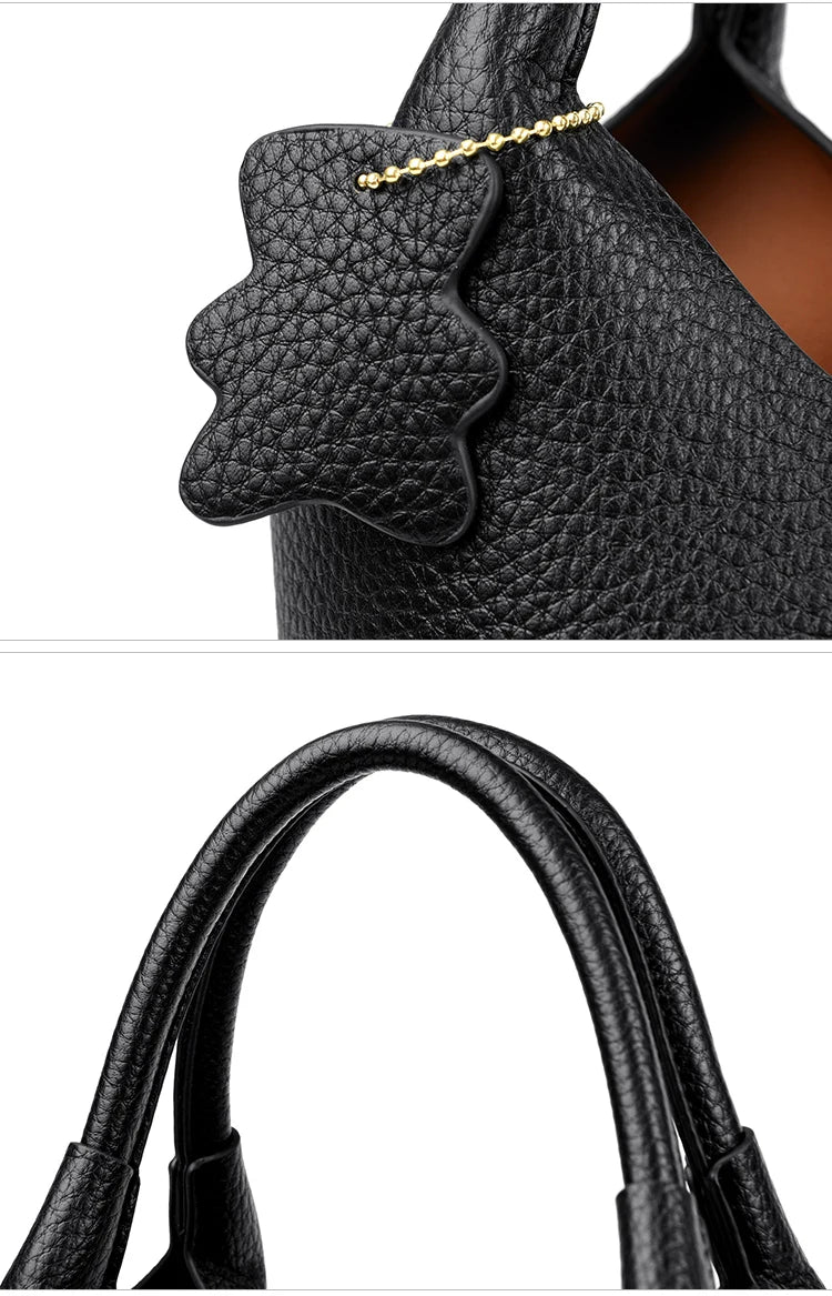 Soft Leather Luxury Handbag – Everyday Elegance with Premium Texture