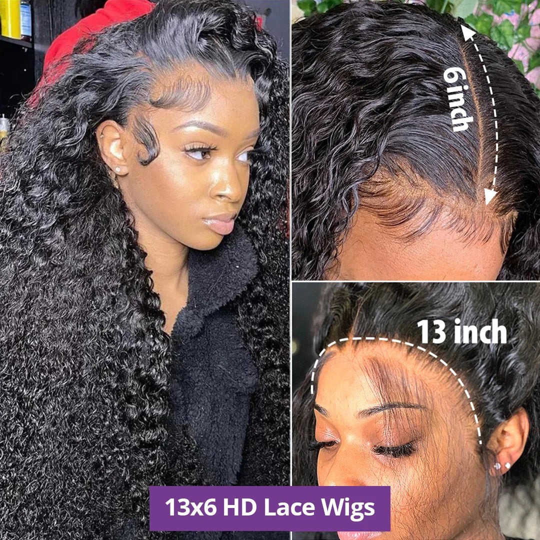 Deep Wave Lace Front Wig