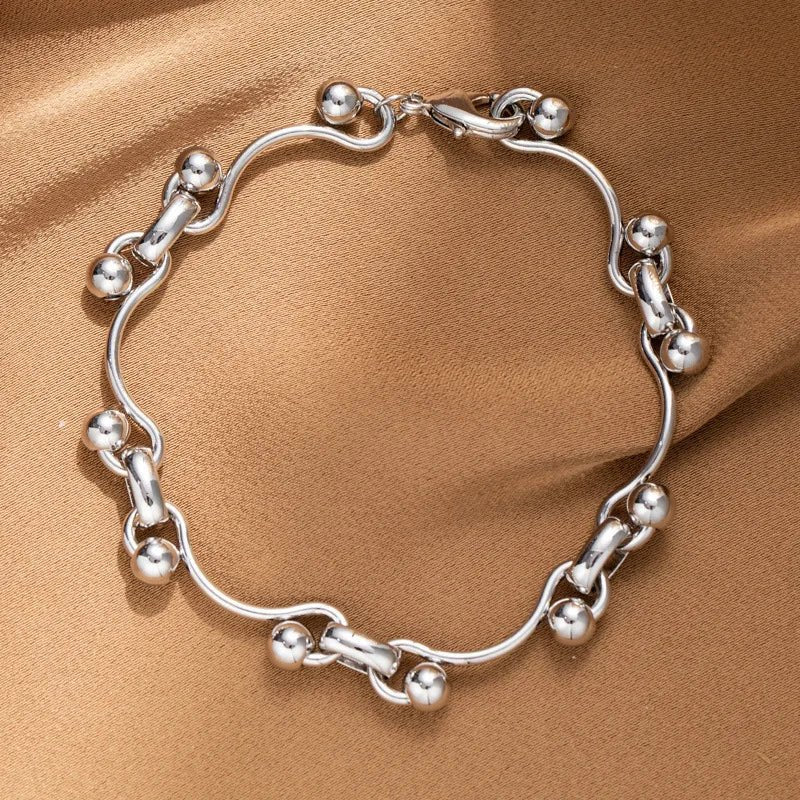 Solid Chain Necklace & Bracelet Set | PVD Plated | Tarnish - Free & Waterproof - The PM Edit