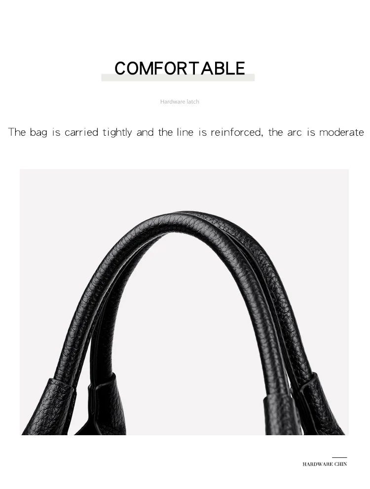 Soft Leather Luxury Handbag – Everyday Elegance with Premium Texture