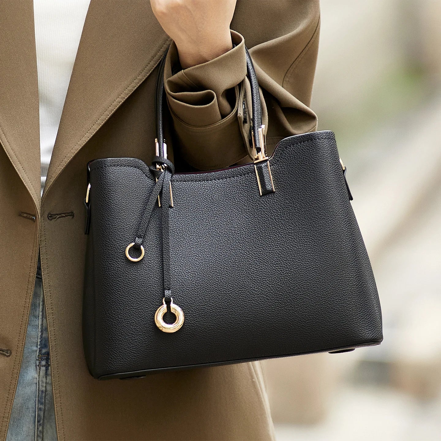 Handmade Genuine Cow Leather Saddle Crossbody Bag | Premium Everyday Bag